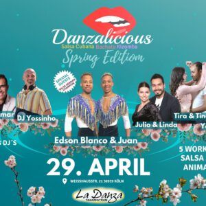Danzalicious! Party – 29. April Spring Edition Danzalicious! Party – 29. April Spring Edition