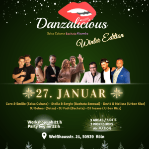 Danzalicious! Party – 27. Januar Winter Edition Danzalicious! Party – 27. Januar Winter Edition