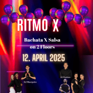 Ritmo X Party – 12. April ! Ritmo X Party – 12. April !