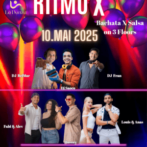 Ritmo X Party – 10. Mai ! Ritmo X Party – 10. Mai !