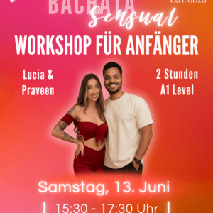 Bachata Sensual Anfänger – 13. Juni
