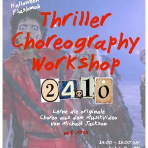 Thriller Choreography Workshop mit Alice